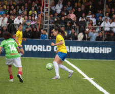 Final  da Copa do Mundo de Futebol 7 no Jardim Botânico, em Curitiba, realizada pela Futebol 7 Brasil, em parceria com a Federação Internacional de Futebol 7 (FIF7) e o apoio do Governo do Estado do Paraná, por meio da Secretaria do Esporte. Foto: Geraldo Bubniak/AEN
