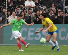 Final  da Copa do Mundo de Futebol 7 no Jardim Botânico, em Curitiba, realizada pela Futebol 7 Brasil, em parceria com a Federação Internacional de Futebol 7 (FIF7) e o apoio do Governo do Estado do Paraná, por meio da Secretaria do Esporte. Foto: Geraldo Bubniak/AEN