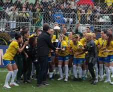 Final  da Copa do Mundo de Futebol 7 no Jardim Botânico, em Curitiba, realizada pela Futebol 7 Brasil, em parceria com a Federação Internacional de Futebol 7 (FIF7) e o apoio do Governo do Estado do Paraná, por meio da Secretaria do Esporte. Foto: Geraldo Bubniak/AEN
