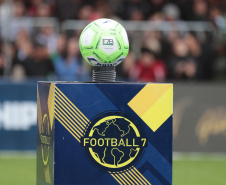 Final  da Copa do Mundo de Futebol 7 no Jardim Botânico, em Curitiba, realizada pela Futebol 7 Brasil, em parceria com a Federação Internacional de Futebol 7 (FIF7) e o apoio do Governo do Estado do Paraná, por meio da Secretaria do Esporte. Foto: Geraldo Bubniak/AEN