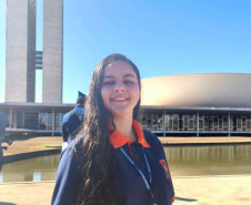 Jovem Senadora: estudante de Sengés participa de programa na capital federal