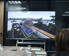 Regularização imobiliária em Pinhais e projeto de modernização do Parque da Ciência Newton Freire Maia são finalizados e apresentados pelo Governo do Estado à Prefeitura de Pinhais