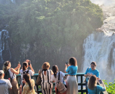 Patrimônio Natural da Humanidade do Paraná recebeu 7% mais turistas no mês de férias