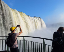 Patrimônio Natural da Humanidade do Paraná recebeu 7% mais turistas no mês de férias