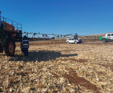 Adapar realiza Operação Agro+ no Noroeste para otimizar aplicação de agrotóxicos