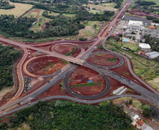 Obras da Perimetral Leste de Foz do Iguaçu avançam e chegam a 75% de execução