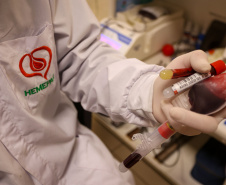 Hemepar solicita doações de sangue dos tipos O- e O+ com urgência