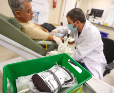 Hemepar solicita doações de sangue dos tipos O- e O+ com urgência