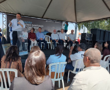 Sanepar inaugura dois novos reservatórios em Rolândia: Santiago e Nobre