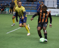 Jogos emocionantes: Finais do Mundial de Clubes de Futebol 7 agitam Ginásio do Tarumã