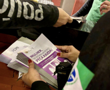 AGOSTO LILÁS: PCPR participa de operação nacional de combate à violência contra a mulher