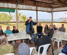COPEL inicia levantamento em campo para levar energia à Ponta Oeste da Ilha do Mel