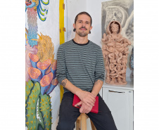 Artista Toni Graton participa de bate-papo gratuito no Museu Casa Alfredo Andersen