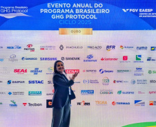 O Inventário da Sanepar 2024 recebe selo outro do Programa  GHG Protocol