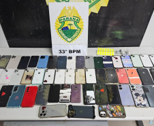 PMPR prende cinco pessoas e recupera 54 celulares furtados em festival na Pedreira Paulo Leminski