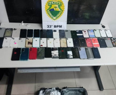 PMPR prende cinco pessoas e recupera 54 celulares furtados em festival na Pedreira Paulo Leminski