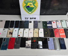 PMPR prende cinco pessoas e recupera 54 celulares furtados em festival na Pedreira Paulo Leminski