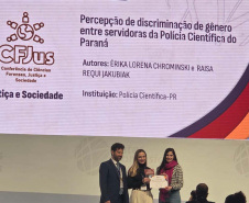  Polícia Científica do Paraná tem profissionais premiados em evento internacional
