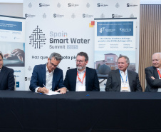 Sanepar traz ao Paraná soluções de inteligência hídrica da Espanha e de Portugal