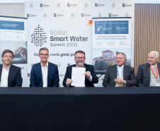 Sanepar traz ao Paraná soluções de inteligência hídrica da Espanha e de Portugal