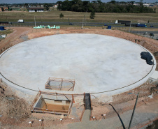 Novo reservatório da Sanepar no Tatuquara amplia abastecimento na capital e RMC