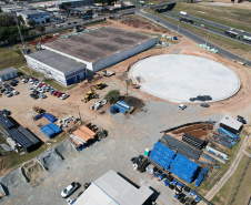 Novo reservatório da Sanepar no Tatuquara amplia abastecimento na capital e RMC