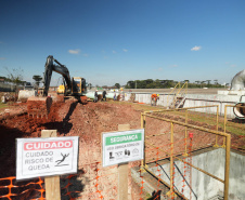 Novo reservatório da Sanepar no Tatuquara amplia abastecimento na capital e RMC