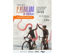 Inscrições para a 1ª Pedalada do Erasto fecham nesta quinta-feira