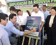 Governador inaugura duplicação da PR-445 de Mauá da Serra a Lerroville e autoriza último lote