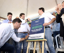 Governador inaugura duplicação da PR-445 de Mauá da Serra a Lerroville e autoriza último lote