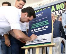 Governador inaugura duplicação da PR-445 de Mauá da Serra a Lerroville e autoriza último lote
