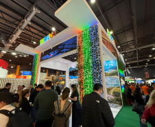 Estande recorde, gastronomia e coexpositores: Viaje Paraná participa de feira em Buenos Aires