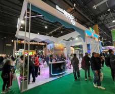 Estande recorde, gastronomia e coexpositores: Viaje Paraná participa de feira em Buenos Aires