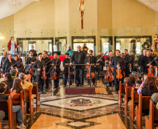 Orquestra Sinfônica do Paraná encanta público em primeira apresentação em  Colombo