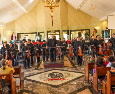 Orquestra Sinfônica do Paraná encanta público em primeira apresentação em  Colombo