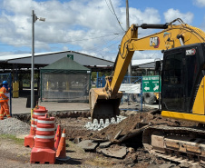 Ceasa Paraná inicia obras de pavimentação na Unidade de Curitiba