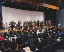 Orquestra Sinfônica do Paraná atrai 800 pessoas a concertos em Campina Grande do Sul