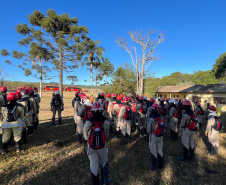 Bombeiros do Paraná intensificam treinamentos de Manejo Integrado do Fogo contra incêndios florestais