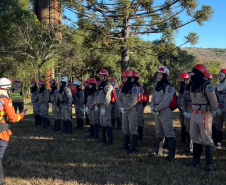 Bombeiros do Paraná intensificam treinamentos de Manejo Integrado do Fogo contra incêndios florestais
