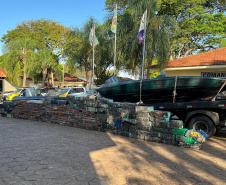 Paraná apreende mais de 2 toneladas de maconha dentro de lanchas com destino a portos clandestinos