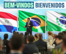 O governador Carlos Massa Ratinho Junior recebe nesta terça-feira(9), o presidente do Paraguai, Santiago Peña e comitiva do Paraguai no Palácio Iguaçu.