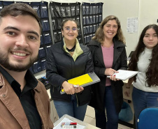 Calculadora para pessoas com deficiência visual desenvolvida por alunas da rede será destaque em feira científica internacional