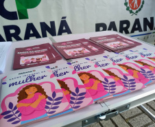 Paraná Rosa: Estado distribui 150 mil cartilhas que orientam sobre saúde integral da mulher