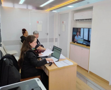 Paraná Rosa: Carreta Saúde da Mulher realiza mais de mil atendimentos em São José dos Pinhais