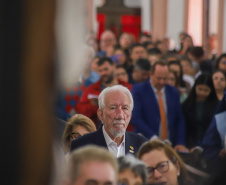Piana participa da posse de Dom Paulo Alves Romão como bispo de Paranaguá, no Litoral