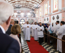 Piana participa da posse de Dom Paulo Alves Romão como bispo de Paranaguá, no Litoral
