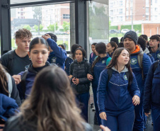 Aulão do SAEB reúne estudantes e educadores em Curitiba na reta final para a avaliação