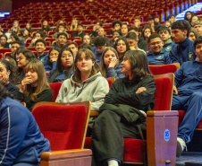 Aulão do SAEB reúne estudantes e educadores em Curitiba na reta final para a avaliação