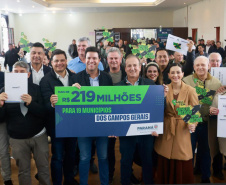 Governo do Estado autoriza investimentos de mais de R$ 200 milhões para os Campos Gerais