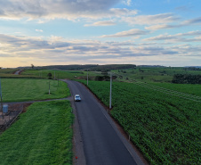 Nova estrada entre Ramilândia e Santa Helena chega a 76,32% de execução